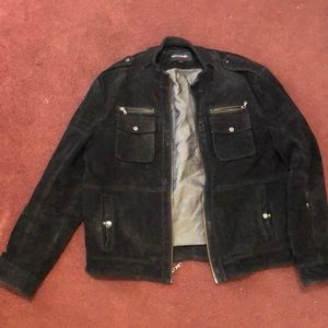 Suede Jacket (Matte Black)